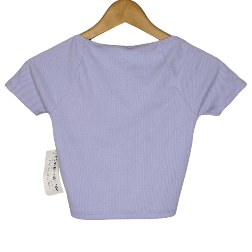NWT Aéropostale Ties Multiple Ways Convertible Crop Top - Picture 2 of 9